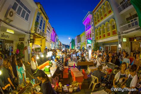 phuket walking street market